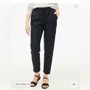 J Crew Factory Linen Cuff Pant